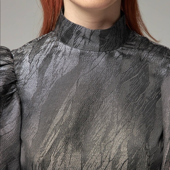 Ganni Jacquard Blouse NWT - Picture 5 of 5